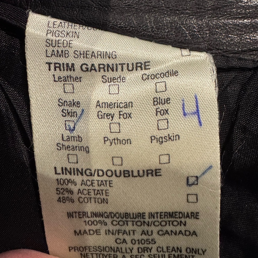 Dominic Bellissimo Leather High Rise Pant 4 - Picture 15 of 15